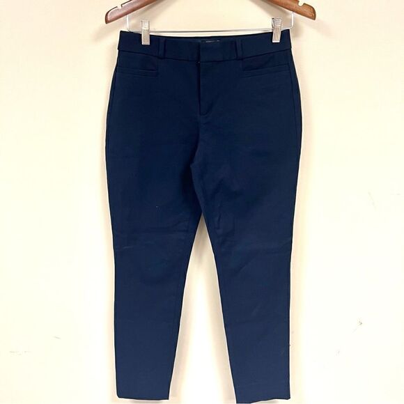 Banana Republic navy Sloan fit pants.  Size 2 - Picture 2 of 8